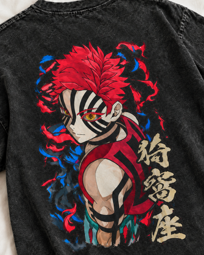 Akaza Oversized Tee - Cursed Shadow