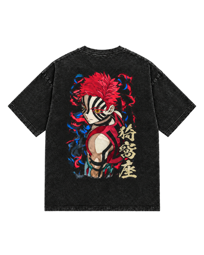Akaza Oversized Tee - Cursed Shadow