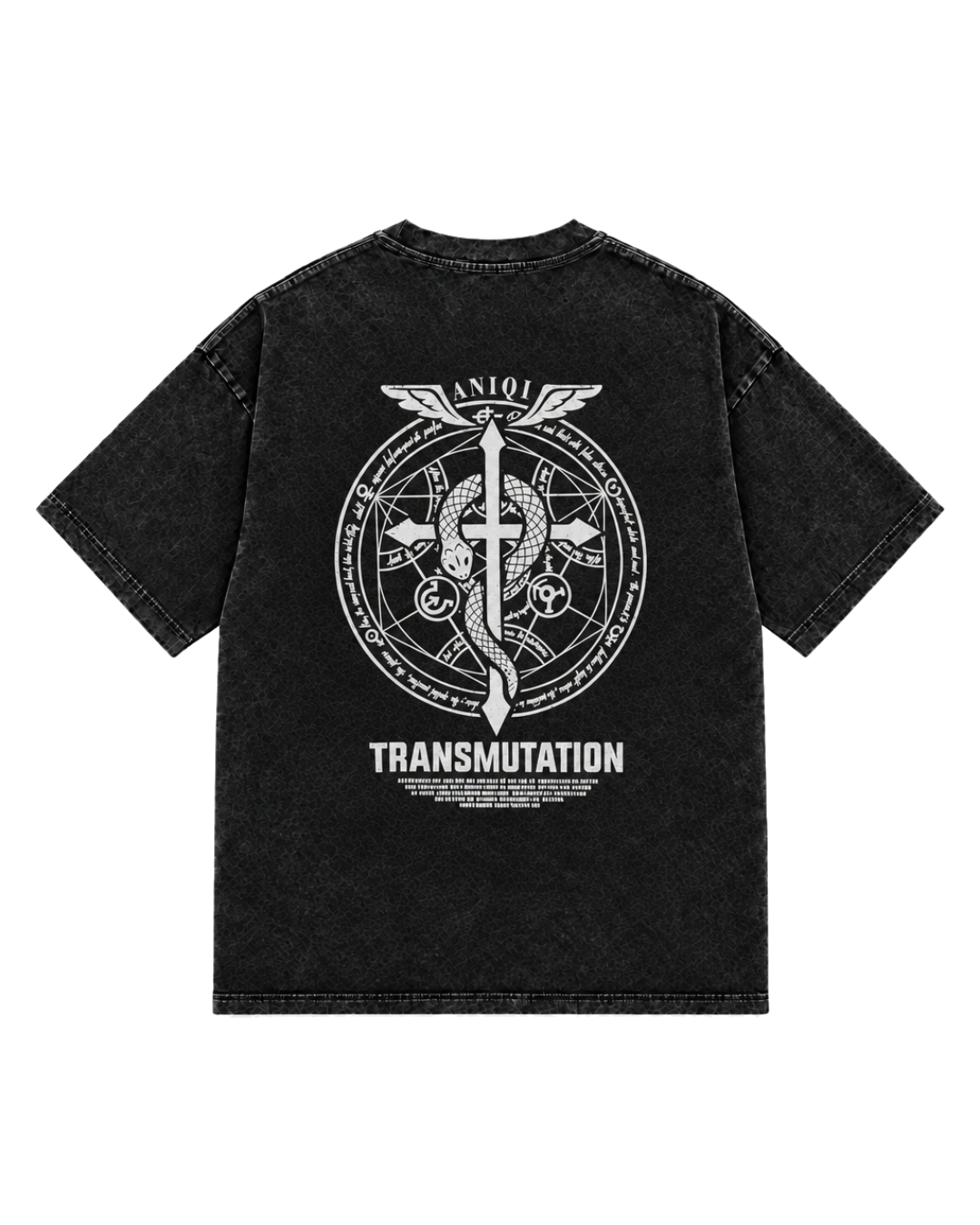 Fullmetal Oversized Tee - Equivalent Exchange