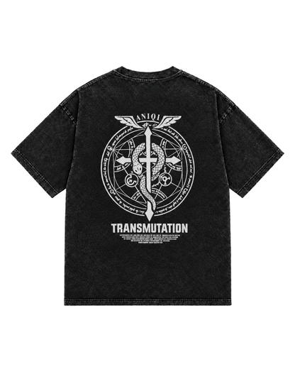 Fullmetal Oversized Tee - Equivalent Exchange