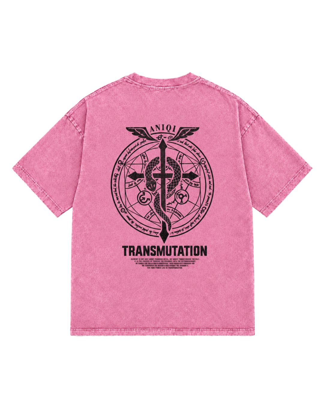 Fullmetal Oversized Tee - Equivalent Exchange