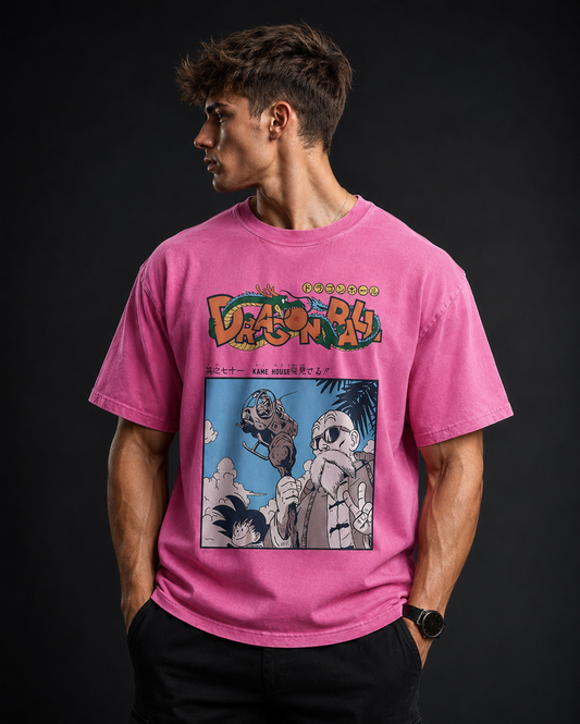 Roshi Oversized Tee - Kame House