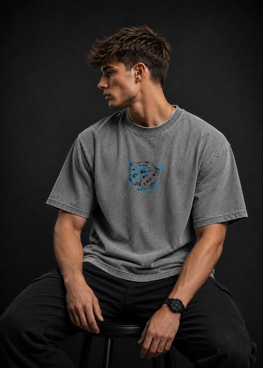 Gojo Oversized Tee - Limitless Infinity